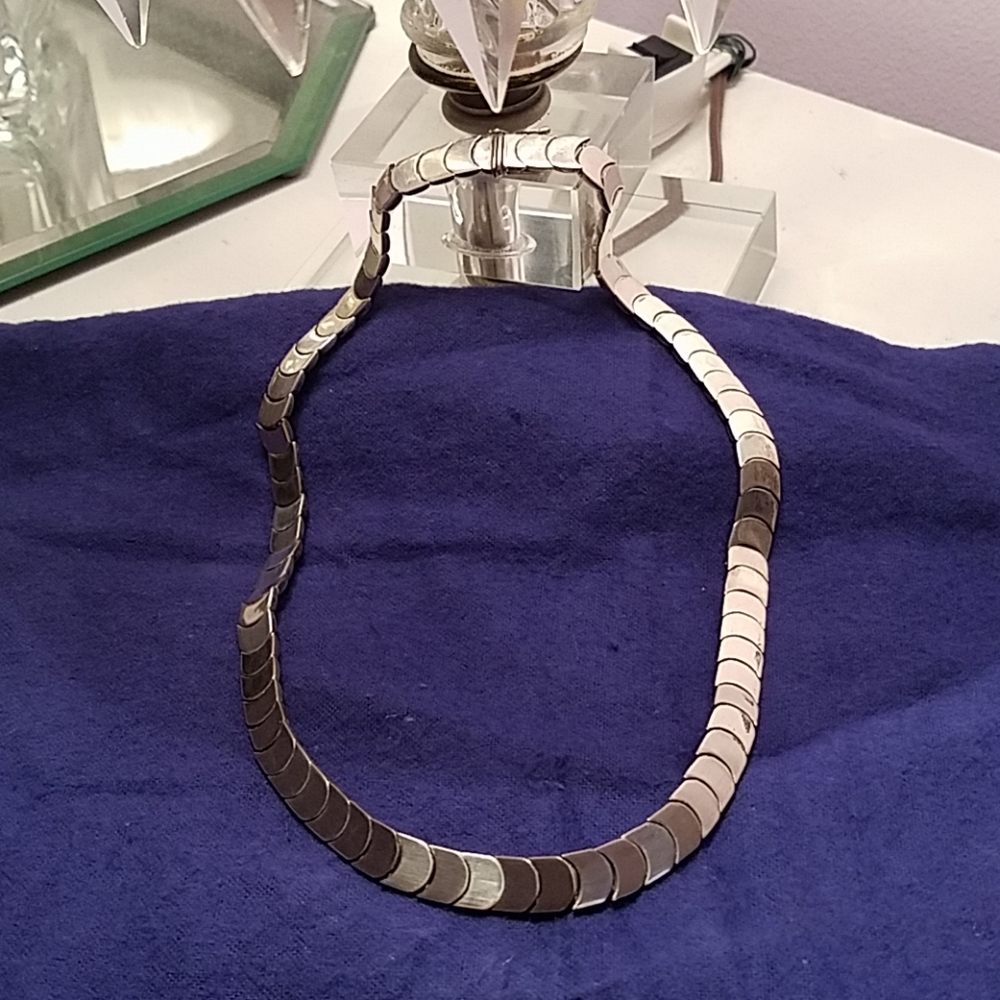 Silver Peruvian Necklace